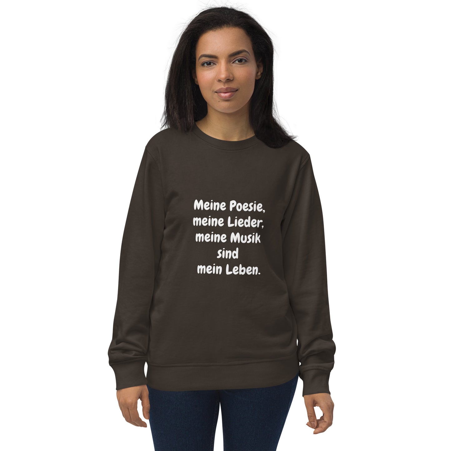 Unisex Bio-Pullover SOL'S 03574 Comet 'Meine Poesie'