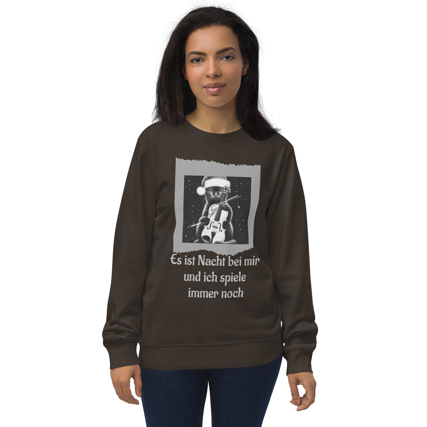 Unisex Bio-Pullover/Organischer Pullover | SOL'S 03574 'Es ist Nacht bei mir'