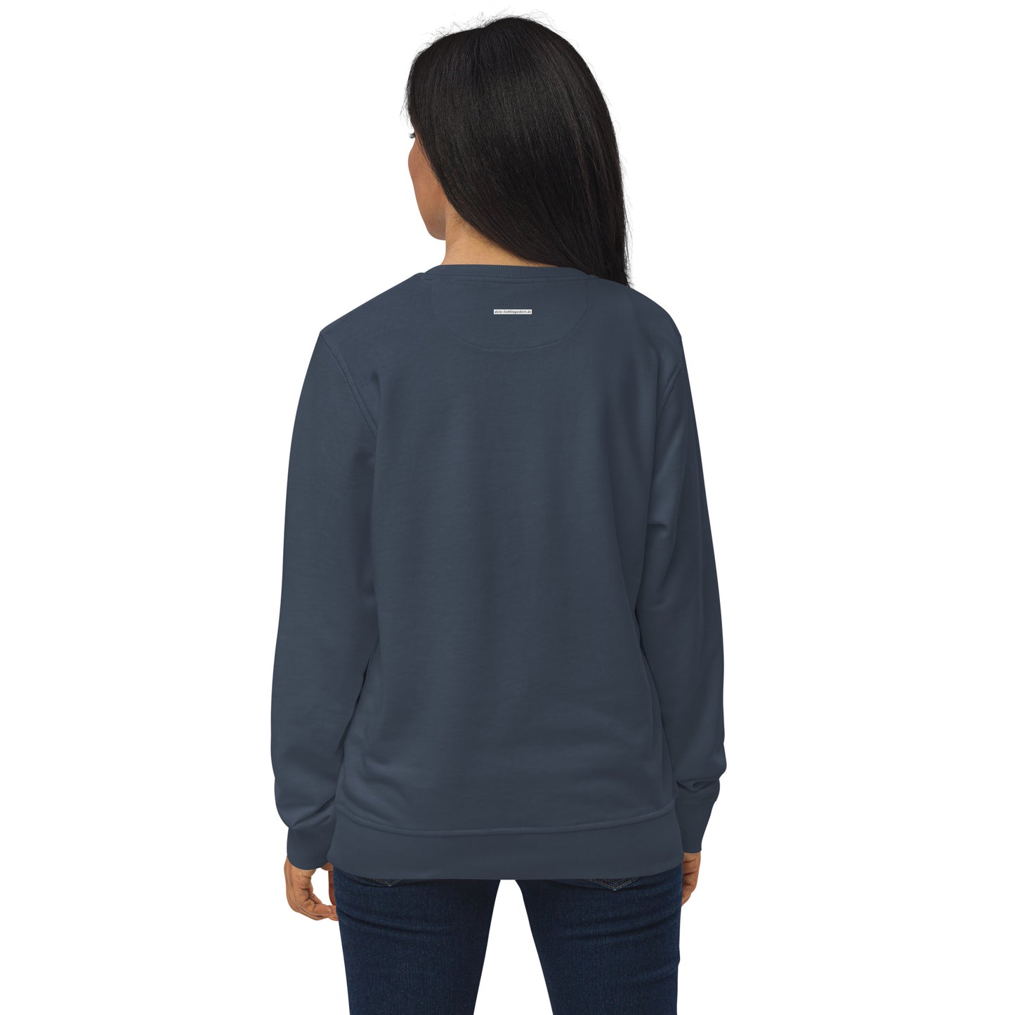 Unisex Bio-Pullover 'Breathe in, breathe out'