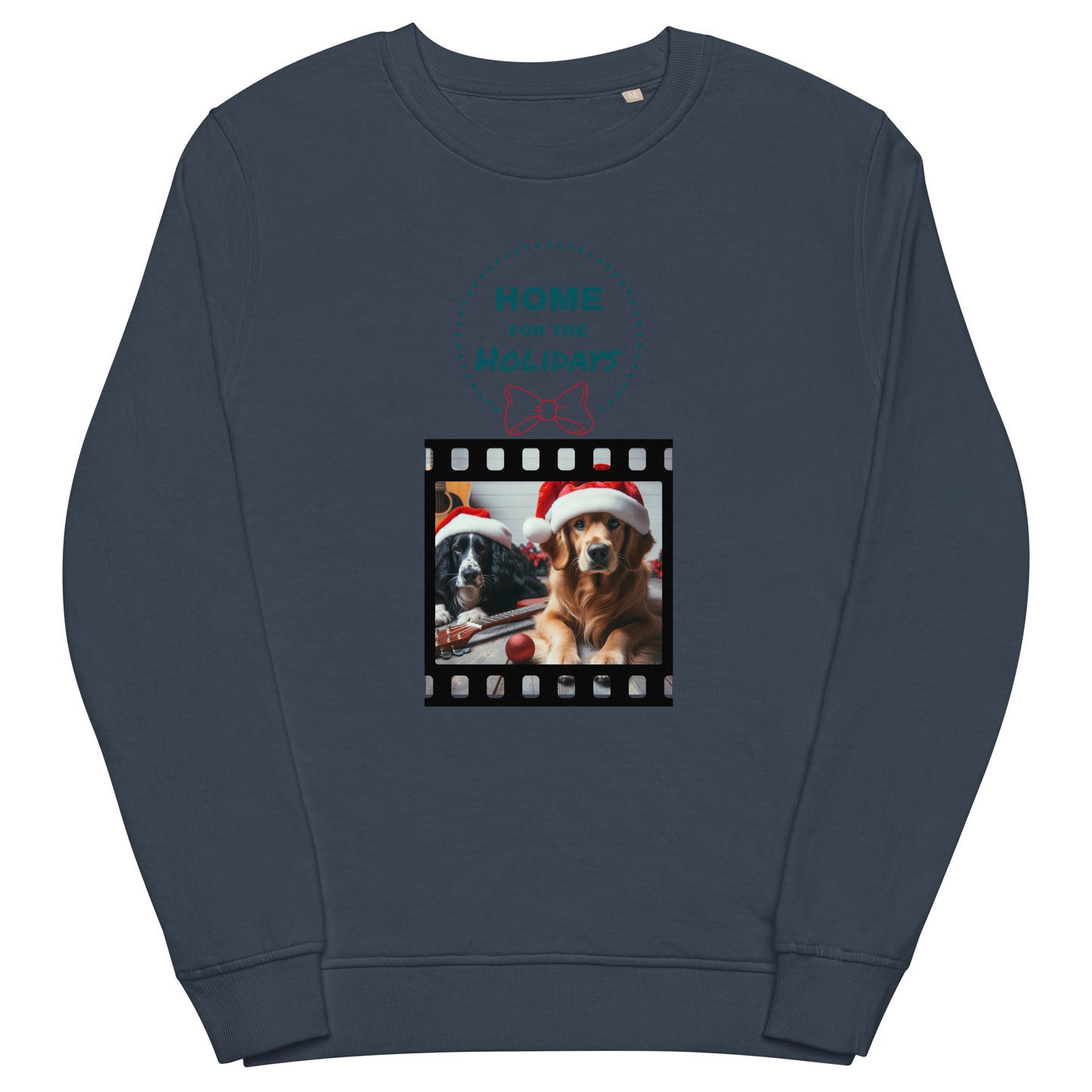 Unisex Bio-Pullover/Organischer Pullover | SOL'S 03574 'Home for the holidays'