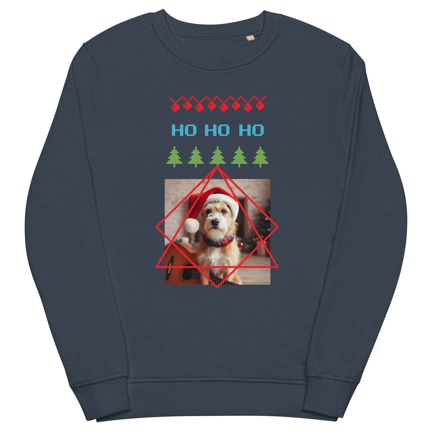 Unisex Bio-Pullover/Organischer Pullover | SOL'S 03574 'Ho ho ho'