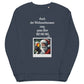 Unisex Bio-Pullover/Organischer Pullover | SOL'S 03574 'Auch der Weihnachtsmann mag gutes Bier'