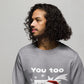 Unisex Bio-Pullover/Organischer Pullover | SOL'S 03574 'You too'