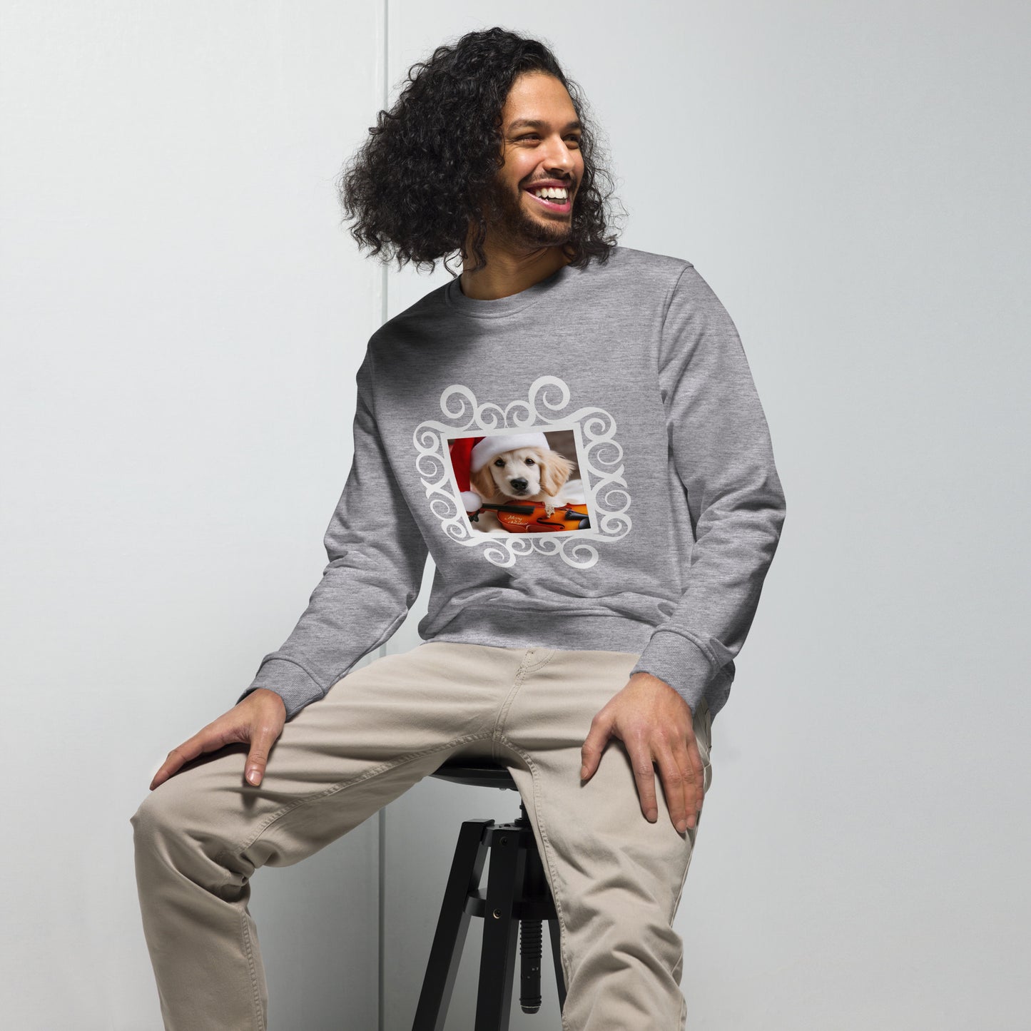 Unisex Bio-Pullover/Organischer Pullover | SOL'S 03574 'Marry Christmas'