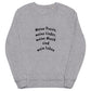 Unisex Bio-Pullover SOL'S 03574 Comet 'Meine Poesie'