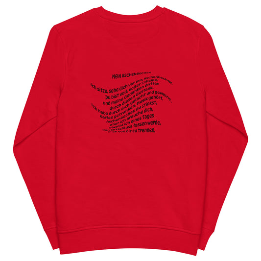 Unisex Bio-Pullover SOL'S 03574 Comet 'Meine Poesie'