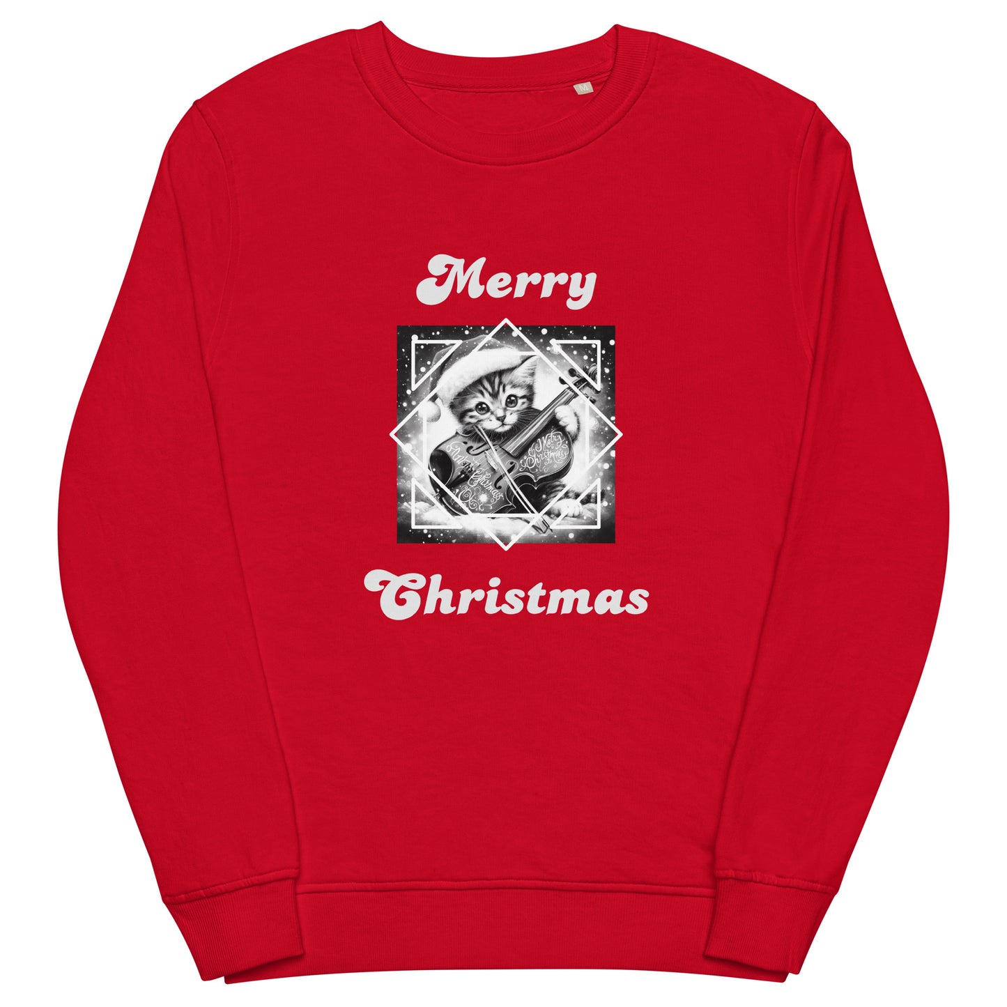 Unisex Bio-Pullover/Organischer Pullover | SOL'S 03574'Merry Christmas'