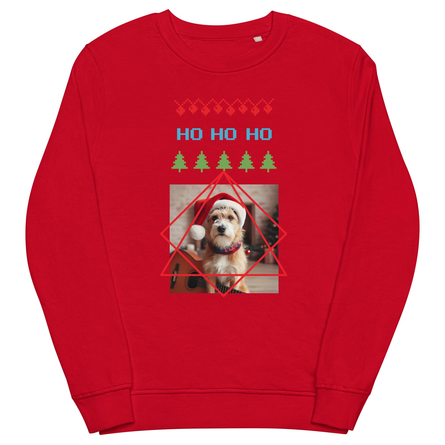 Unisex Bio-Pullover/Organischer Pullover | SOL'S 03574 'Ho ho ho'