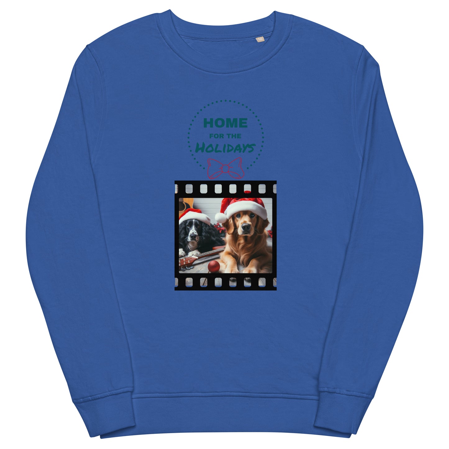 Unisex Bio-Pullover/Organischer Pullover | SOL'S 03574 'Home for the holidays'