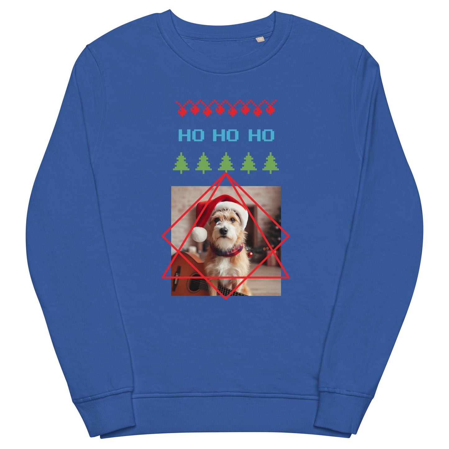 Unisex Bio-Pullover/Organischer Pullover | SOL'S 03574 'Ho ho ho'