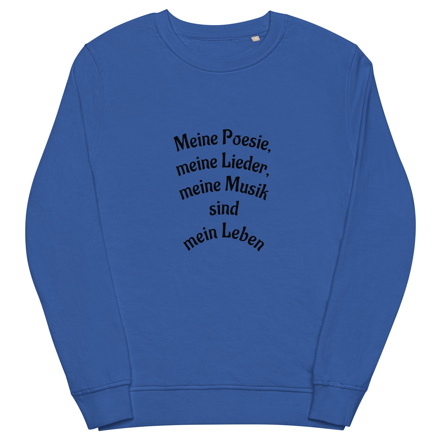 Unisex Bio-Pullover SOL'S 03574 Comet 'Meine Poesie'