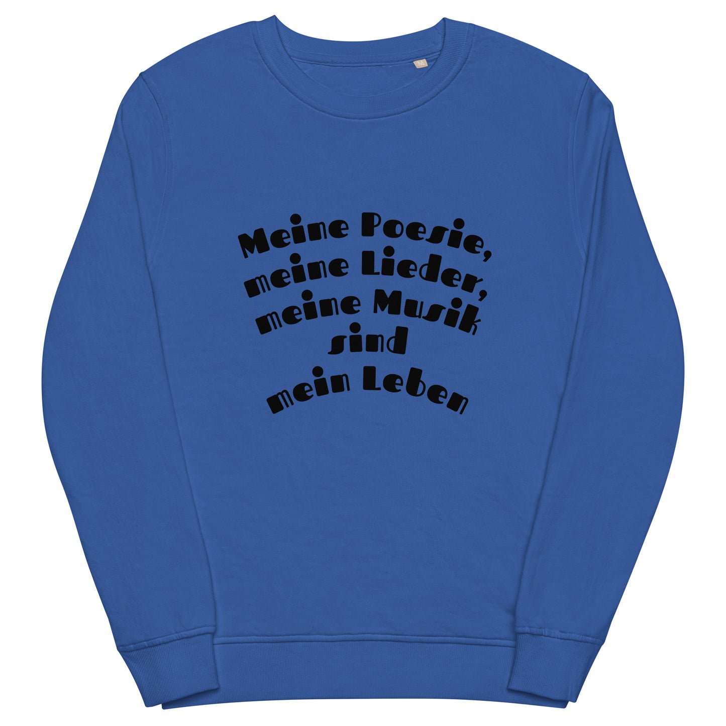 Unisex Bio-Pullover SOL'S 03574 Comet 'Meine Poesie'