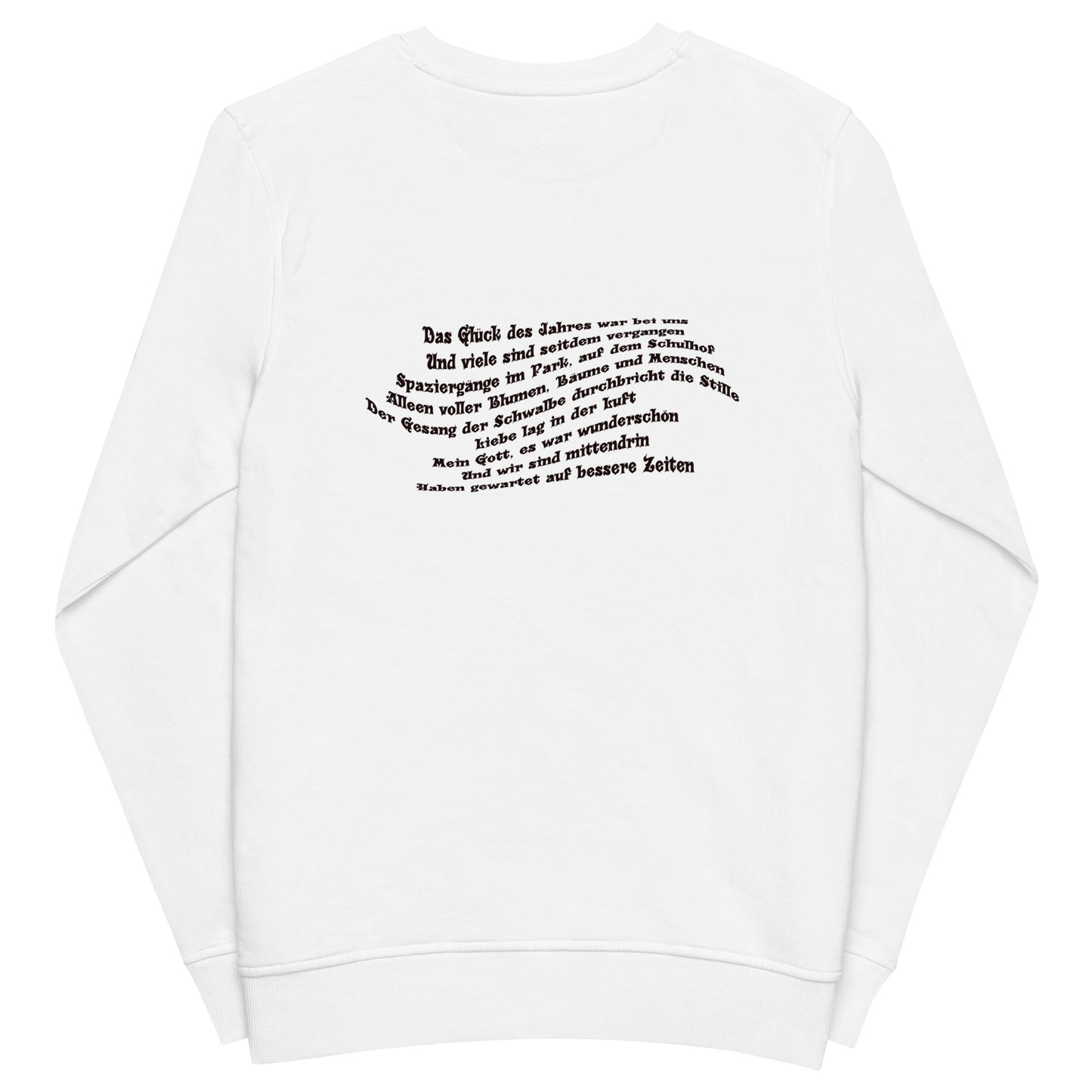 Unisex Bio-Pullover SOL'S 03574 Comet 'Meine Poesie'