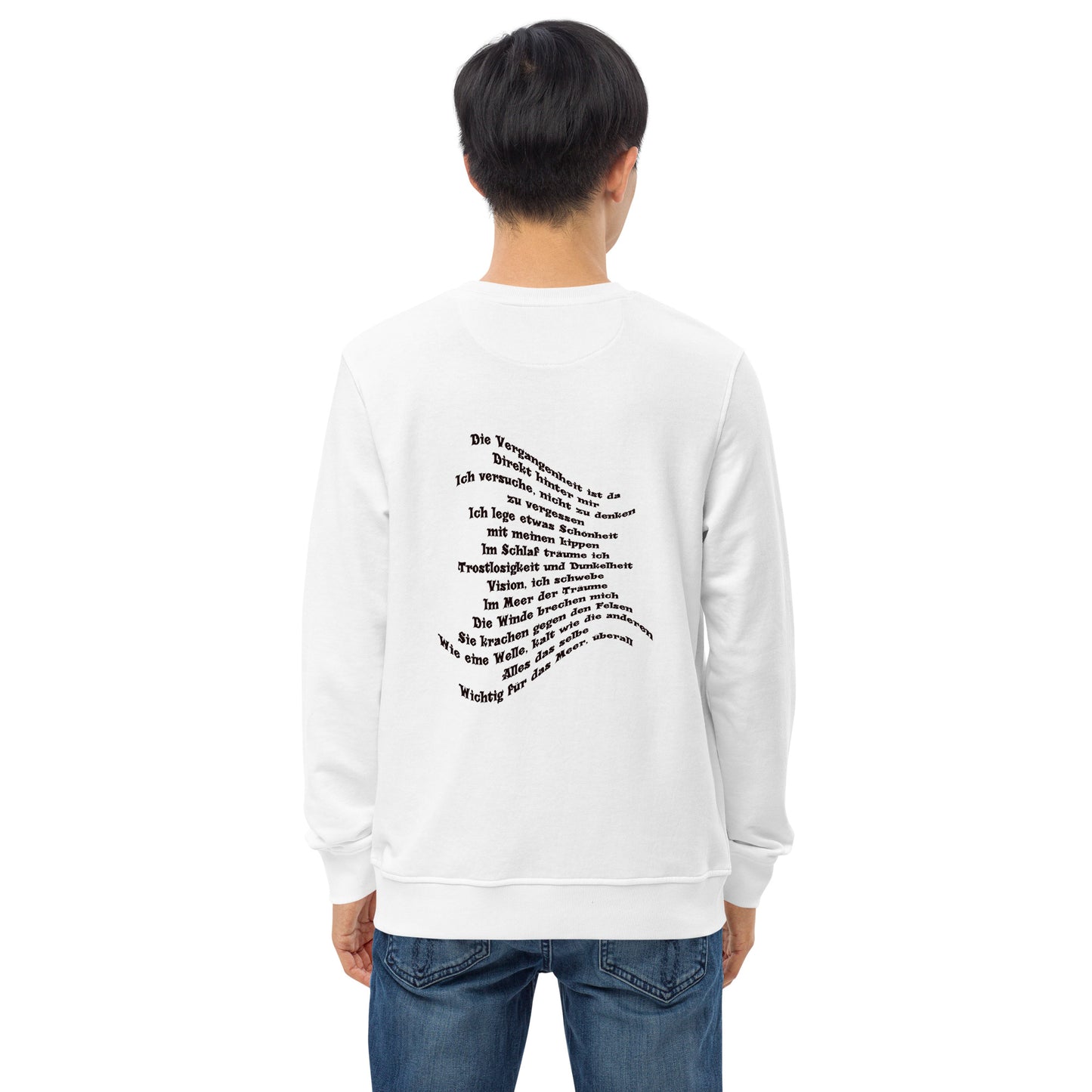 Unisex Bio-Pullover SOL'S 03574 Comet 'Meine Poesie'