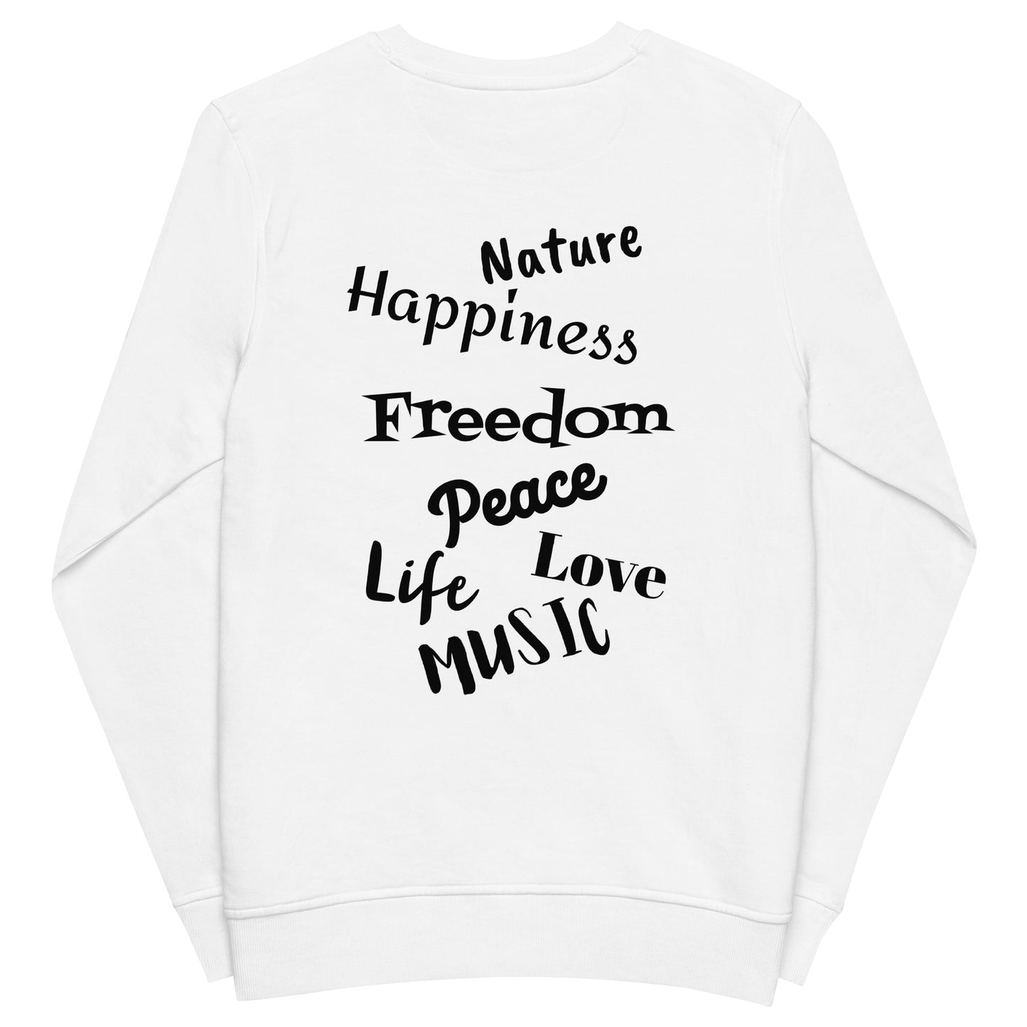 Unisex Bio-Pullover SOL'S 03574 Comet  'Peace'