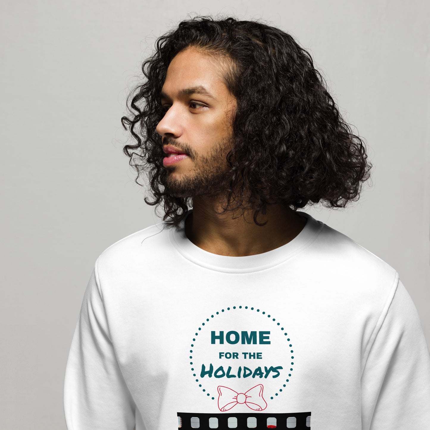 Unisex Bio-Pullover/Organischer Pullover | SOL'S 03574 'Home for the holidays'