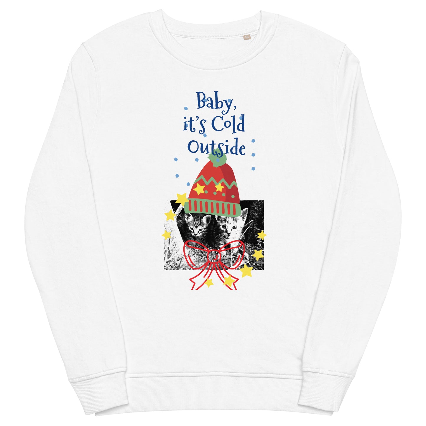 Unisex Bio-Pullover/Organischer Pullover | SOL'S 03574 'Baby, it's cold outside'