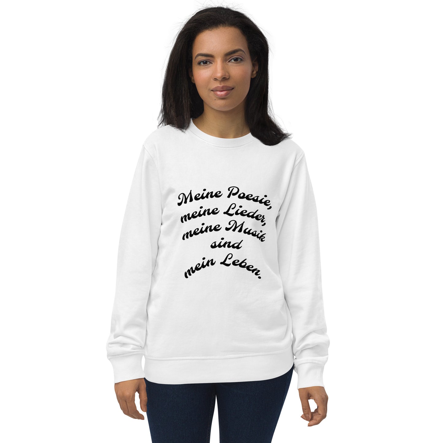 Unisex Bio-Pullover SOL'S 03574 Comet 'Meine Poesie'