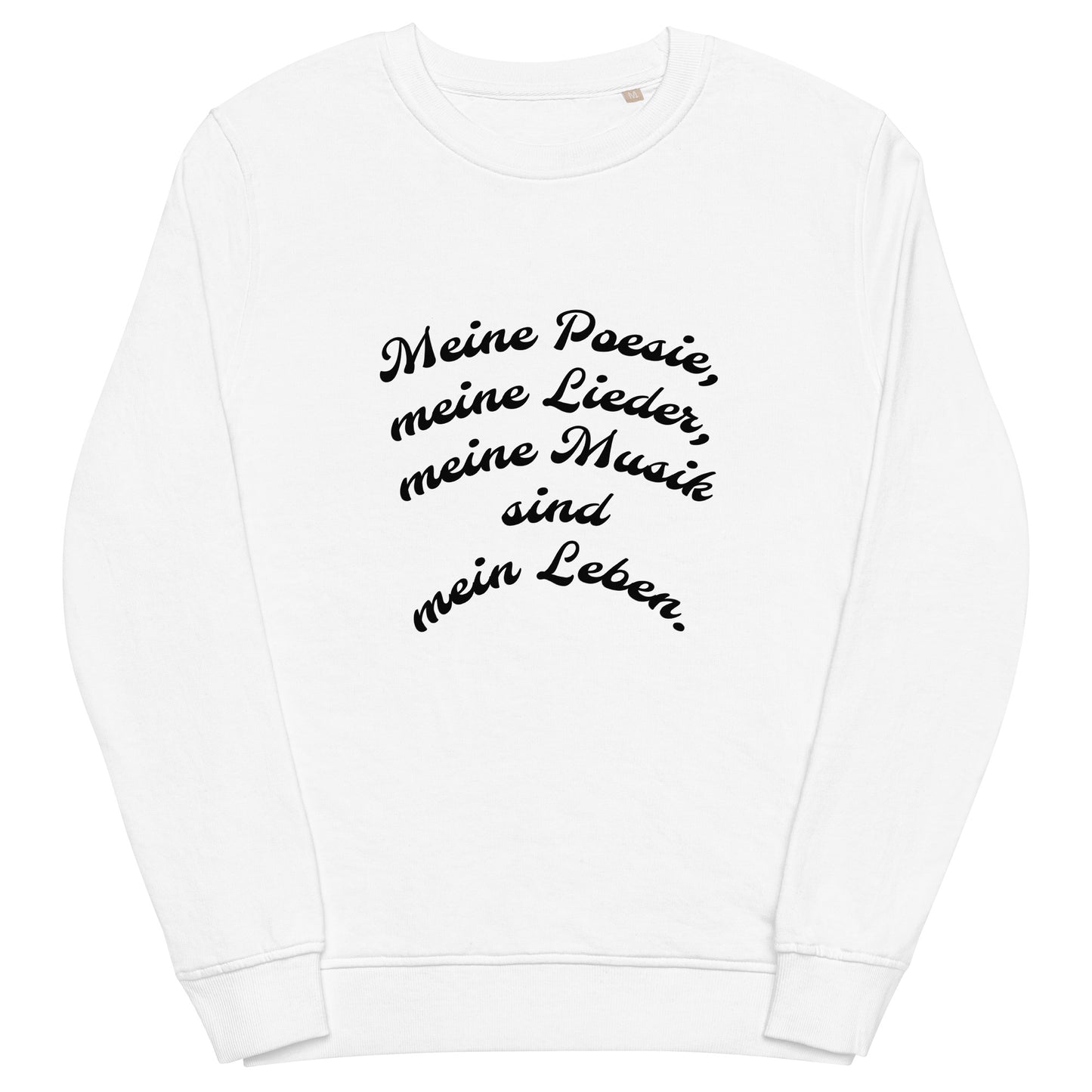 Unisex Bio-Pullover SOL'S 03574 Comet 'Meine Poesie'