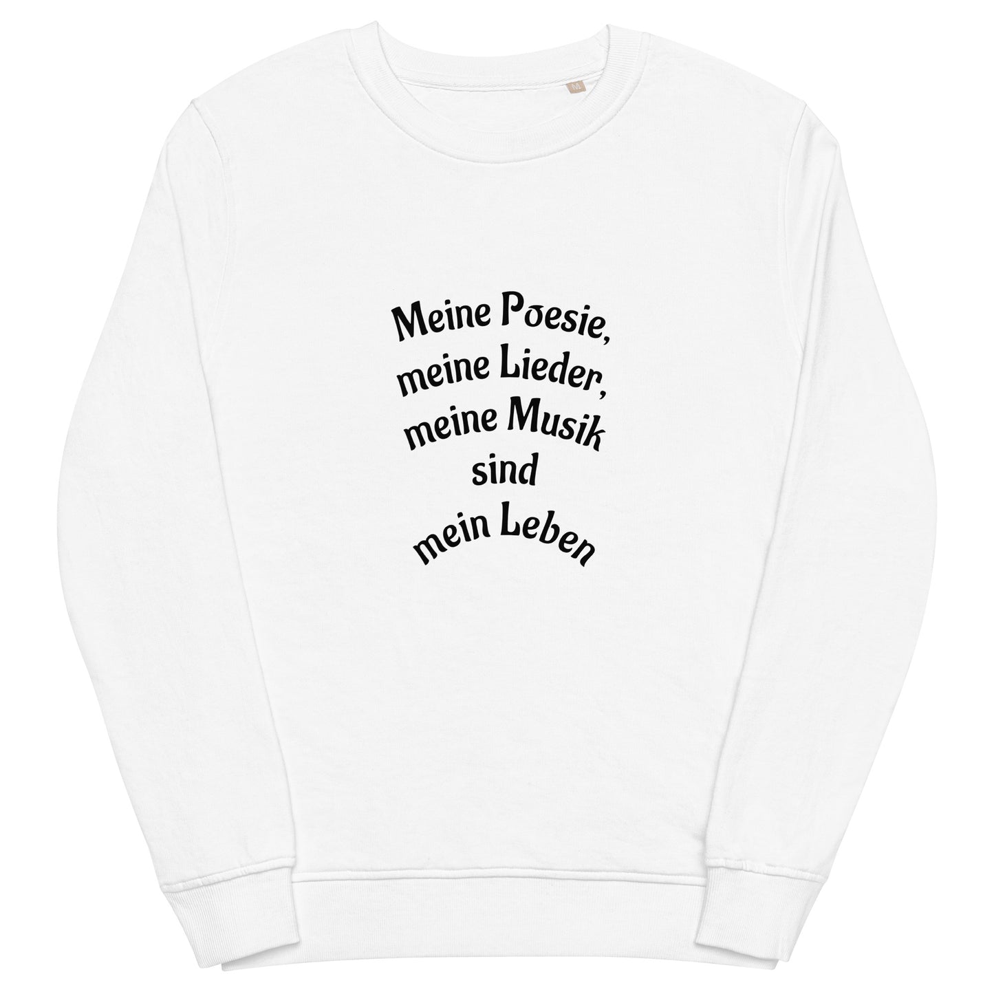 Unisex Bio-Pullover SOL'S 03574 Comet 'Meine Poesie'