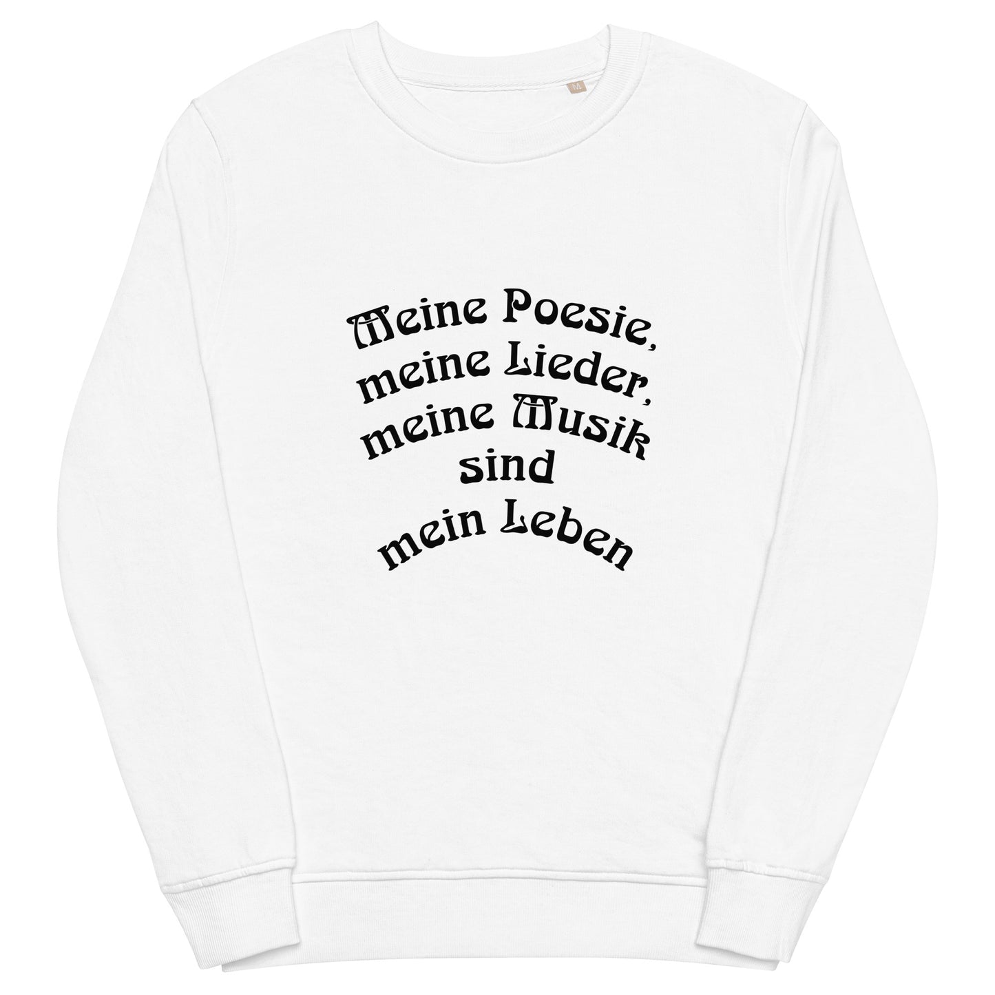 Unisex Bio-Pullover SOL'S 03574 Comet 'Meine Poesie'