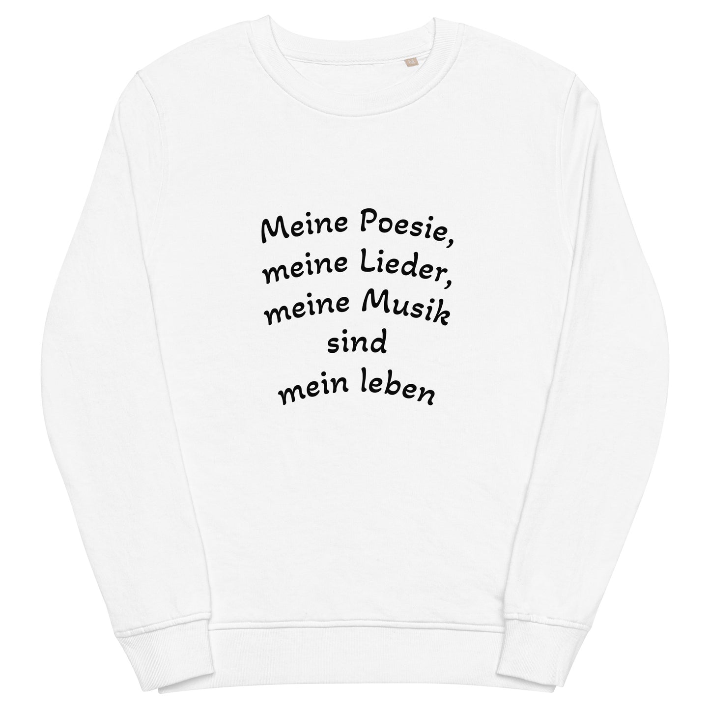 Unisex Bio-Pullover | SOL'S 03574 'Meine Poesie'