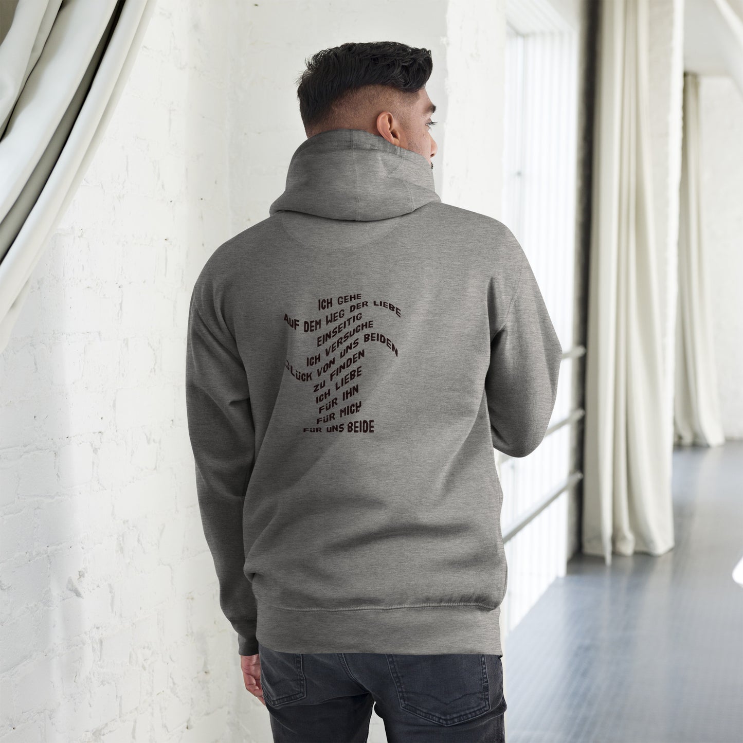 Premium Unisex Hoodie / Kapuzenpullover Cotton Heritage M2580 'Meine Poesie'