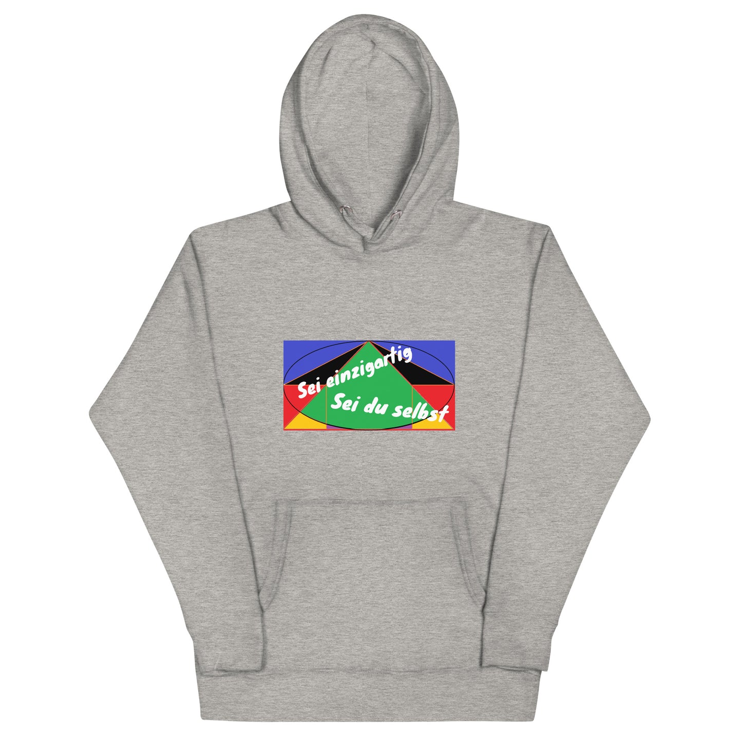 Unisex Premium-Hoodie/Kapuzenpullover | Cotton Heritage M2580 'Sei einzigartig, sei du selbst'