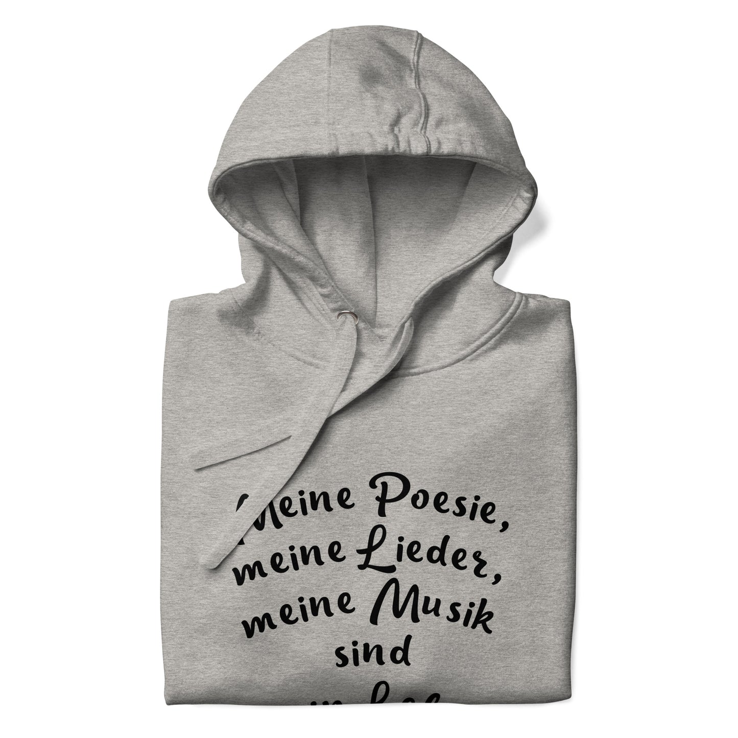 Premium Unisex Hoodie / Kapuzenpullover Cotton Heritage M2580 'Meine Poesie'