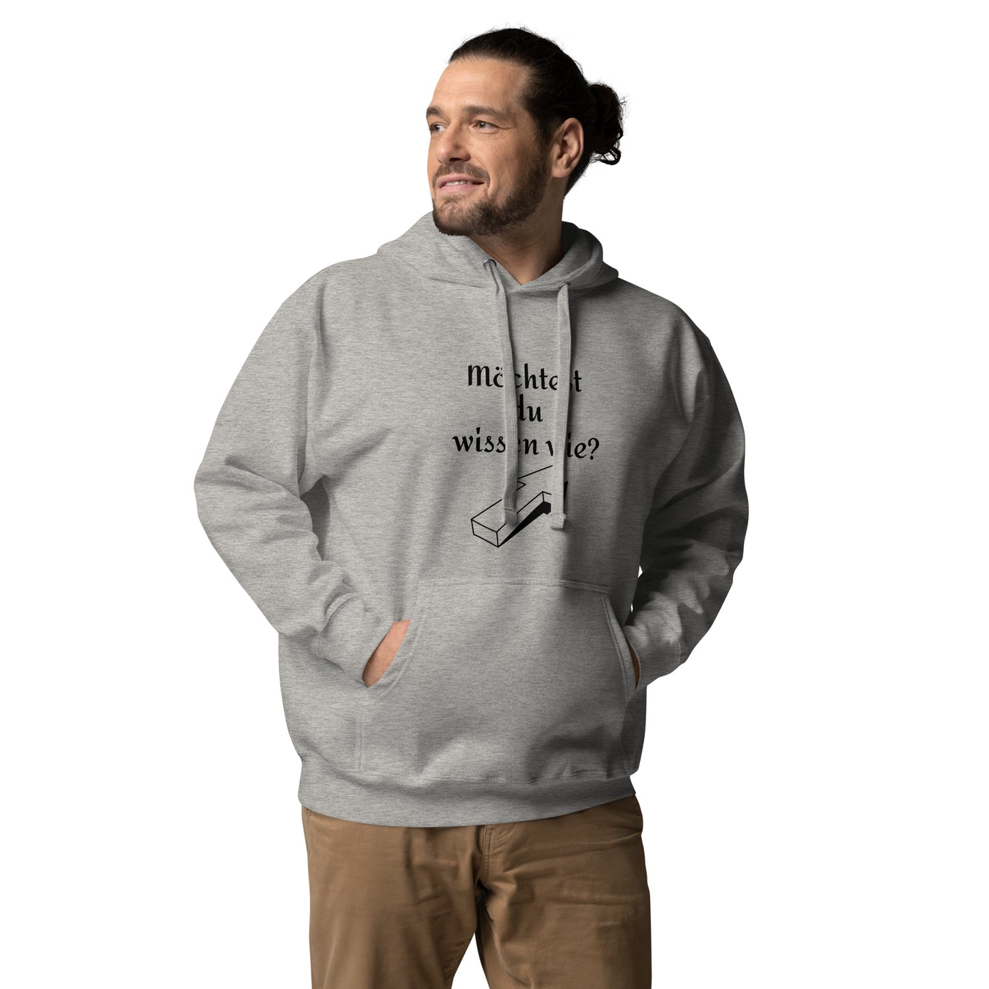 Unisex Premium-Hoodie | Cotton Heritage M2580 'Möchtest du wissen wie?'