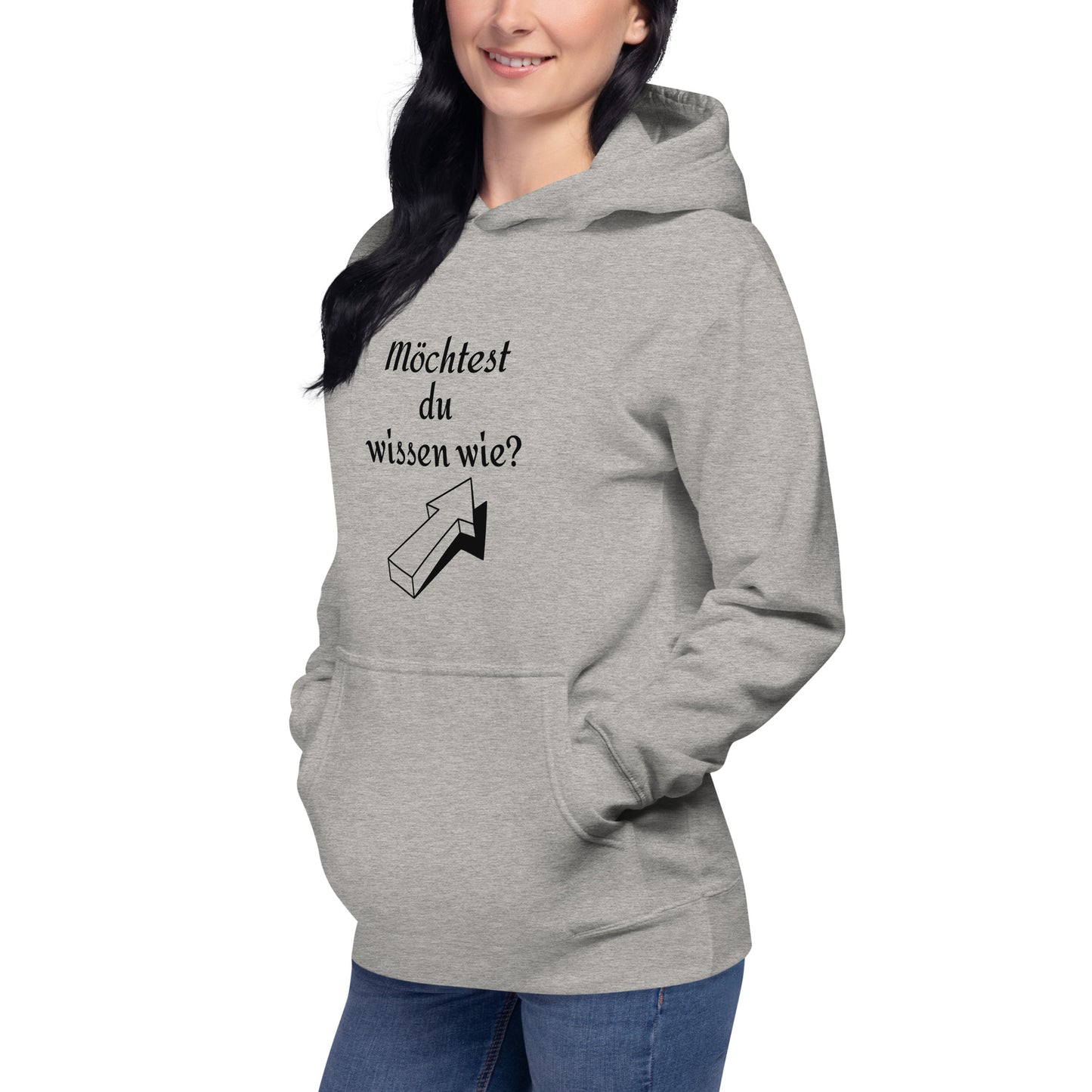 Unisex Premium-Hoodie | Cotton Heritage M2580 'Möchtest du wissen wie?'