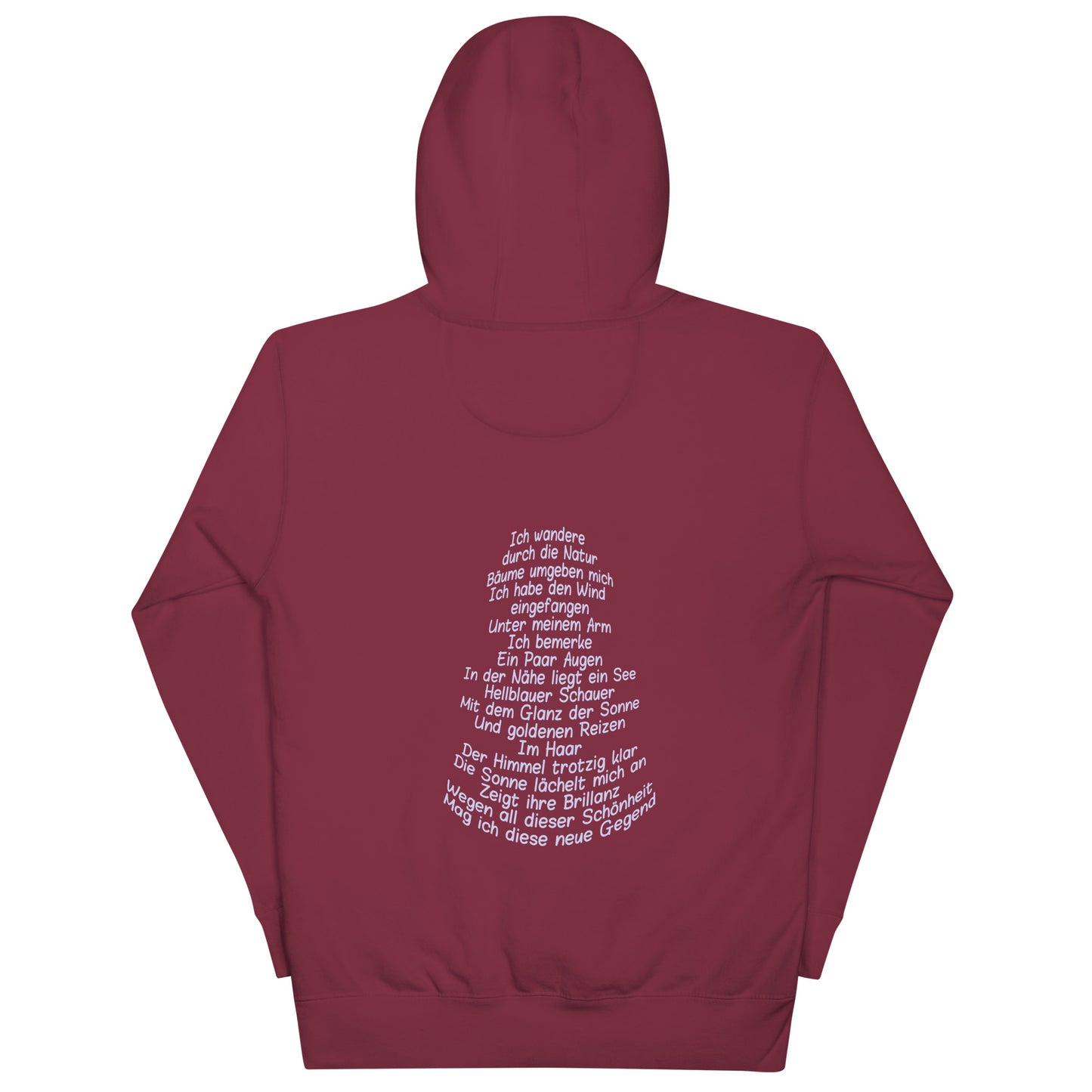 Cotton Heritage M2580 Premium Unisex Hoodie 'Meine Poesie'