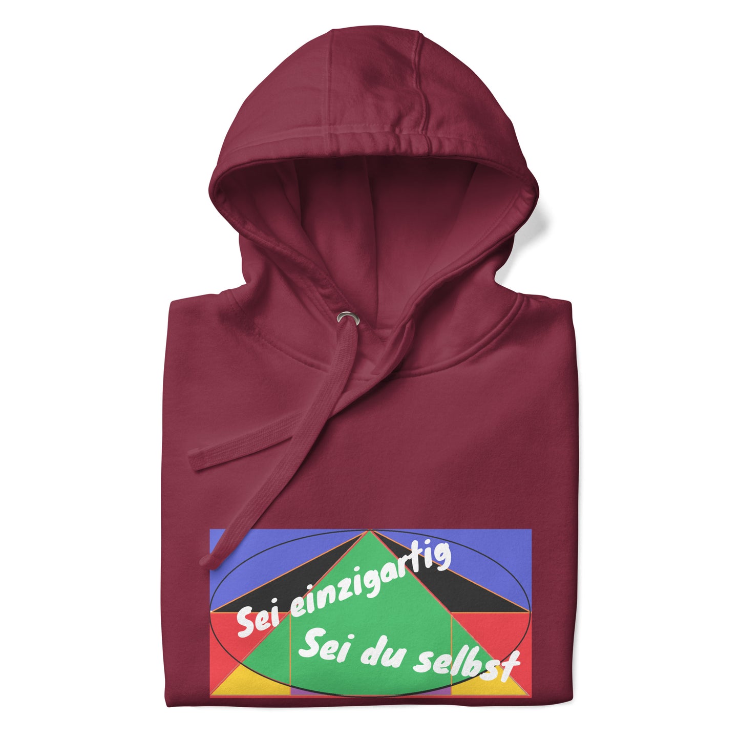 Unisex Premium-Hoodie/Kapuzenpullover | Cotton Heritage M2580 'Sei einzigartig, sei du selbst'