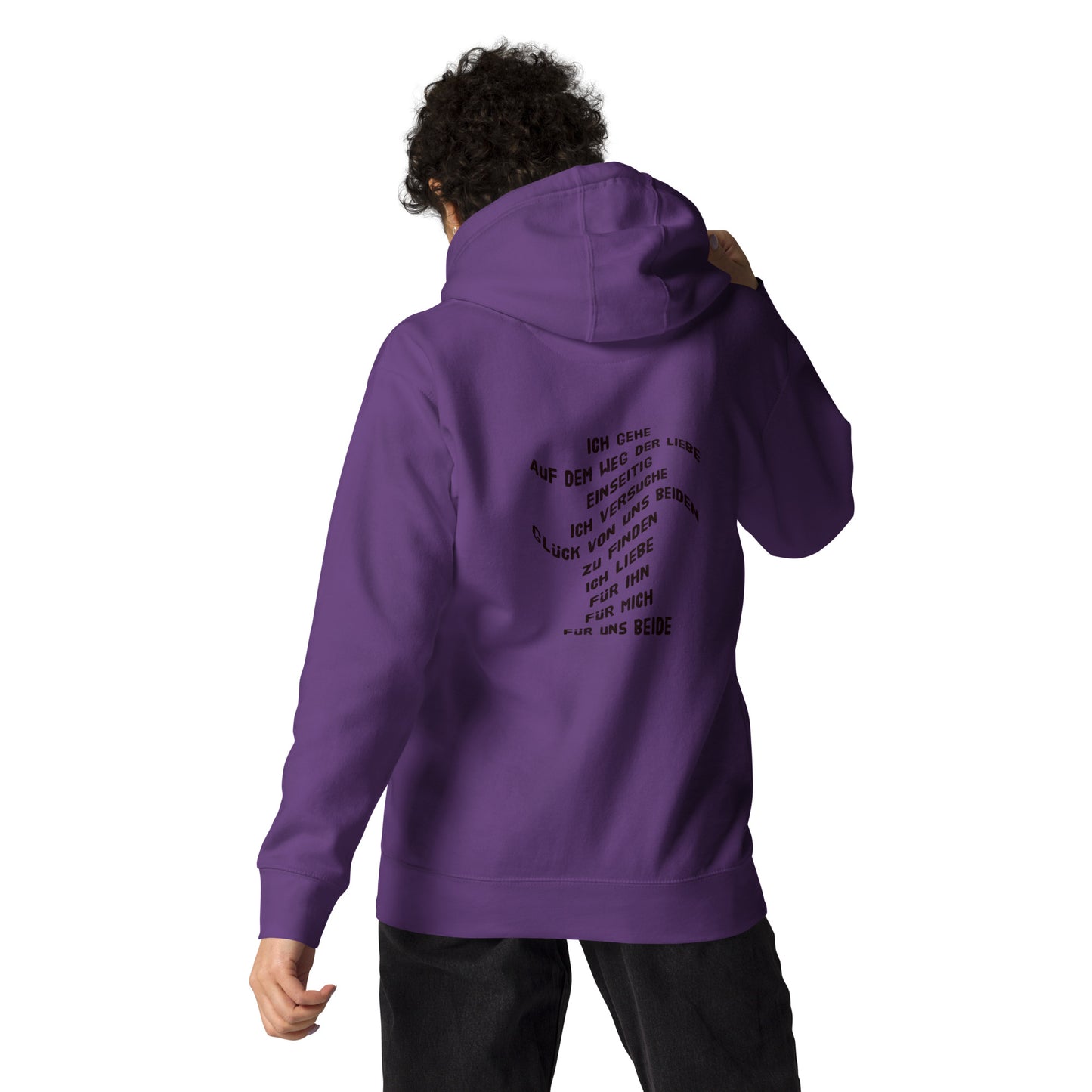 Premium Unisex Hoodie / Kapuzenpullover Cotton Heritage M2580 'Meine Poesie'