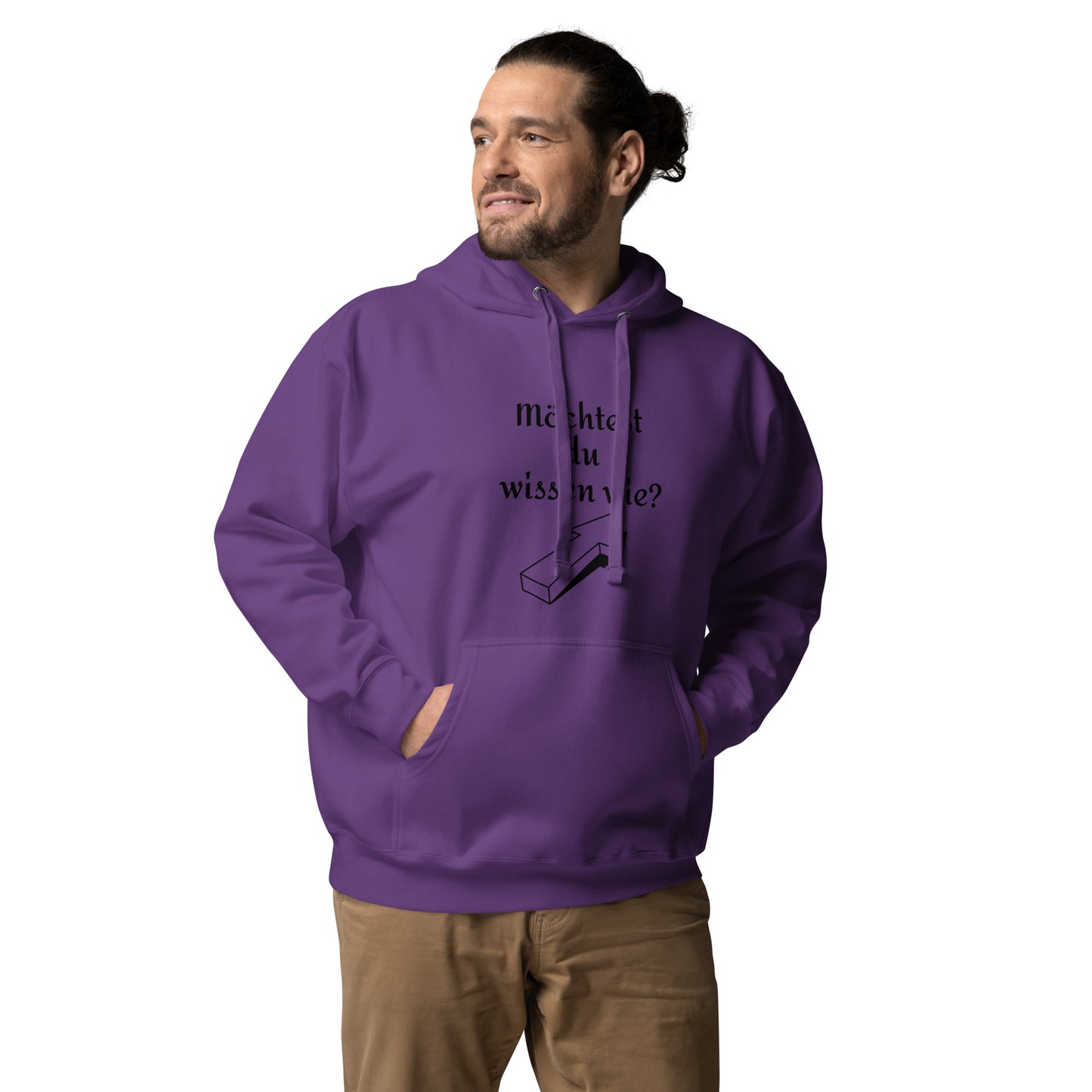 Unisex Premium-Hoodie | Cotton Heritage M2580 'Möchtest du wissen wie?'