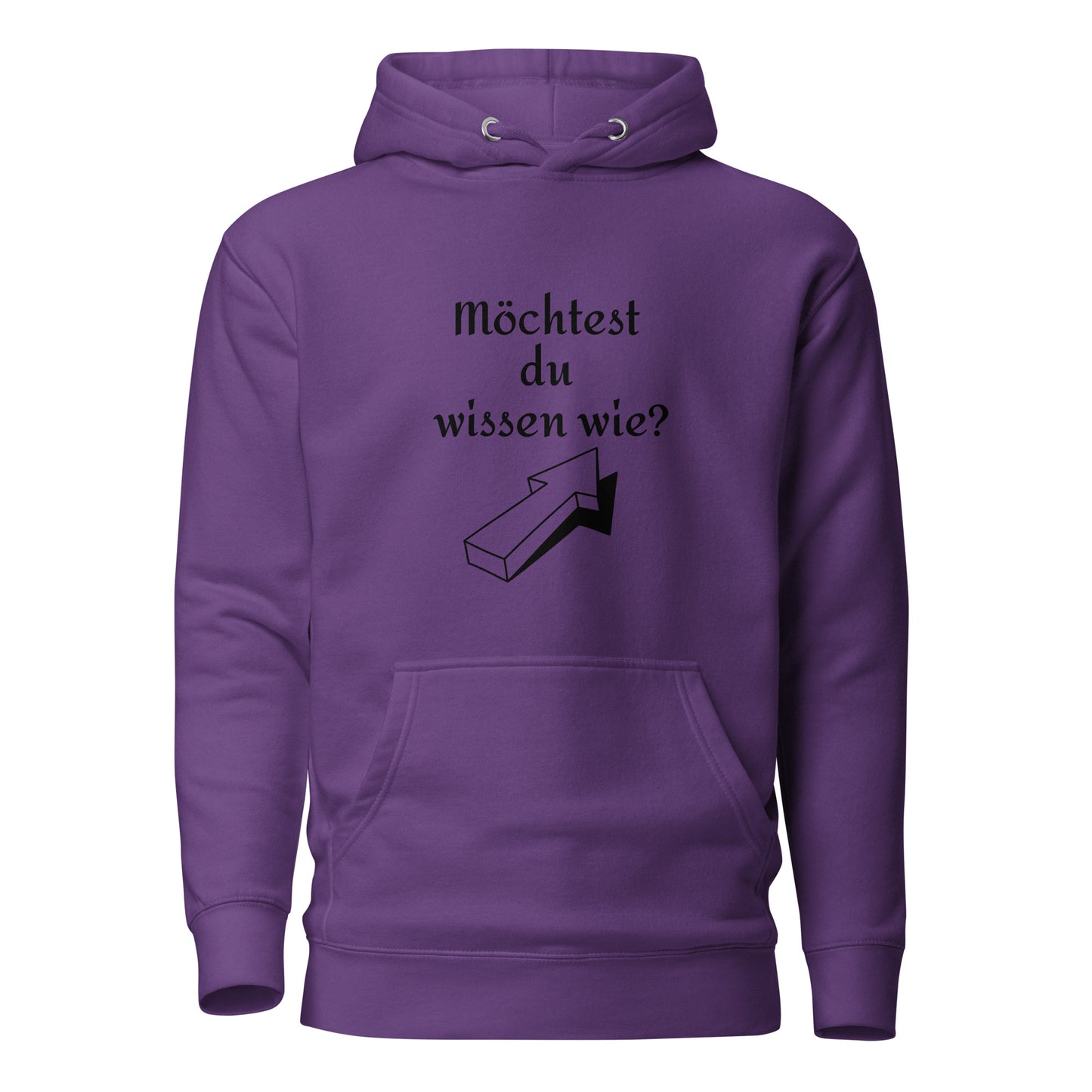 Unisex Premium-Hoodie | Cotton Heritage M2580 'Möchtest du wissen wie?'