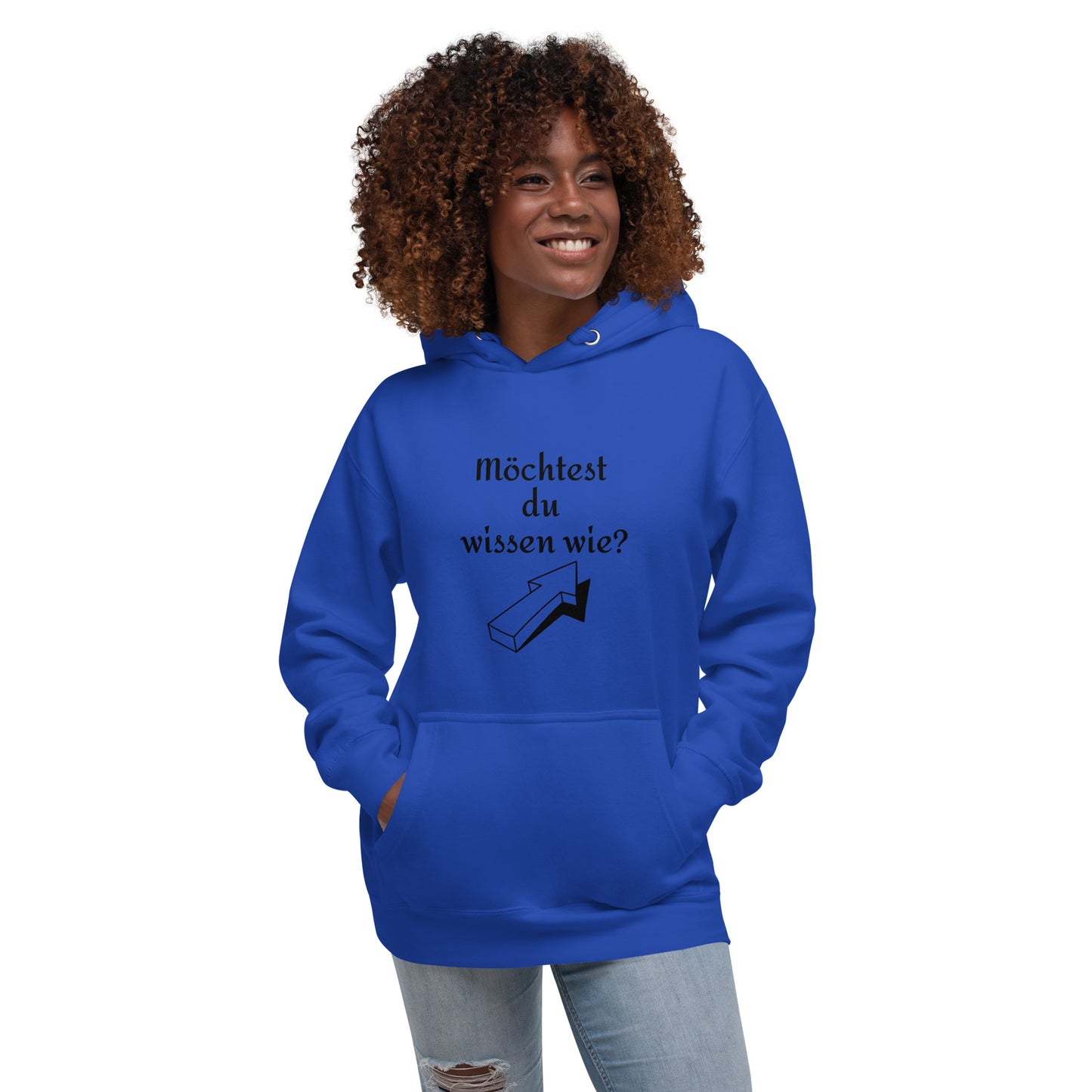 Unisex Premium-Hoodie | Cotton Heritage M2580 'Möchtest du wissen wie?'