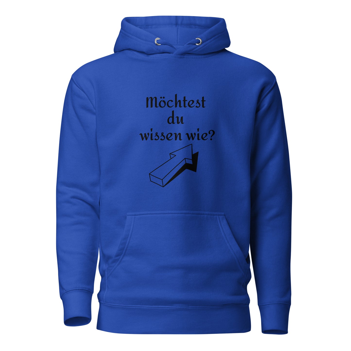 Unisex Premium-Hoodie | Cotton Heritage M2580 'Möchtest du wissen wie?'