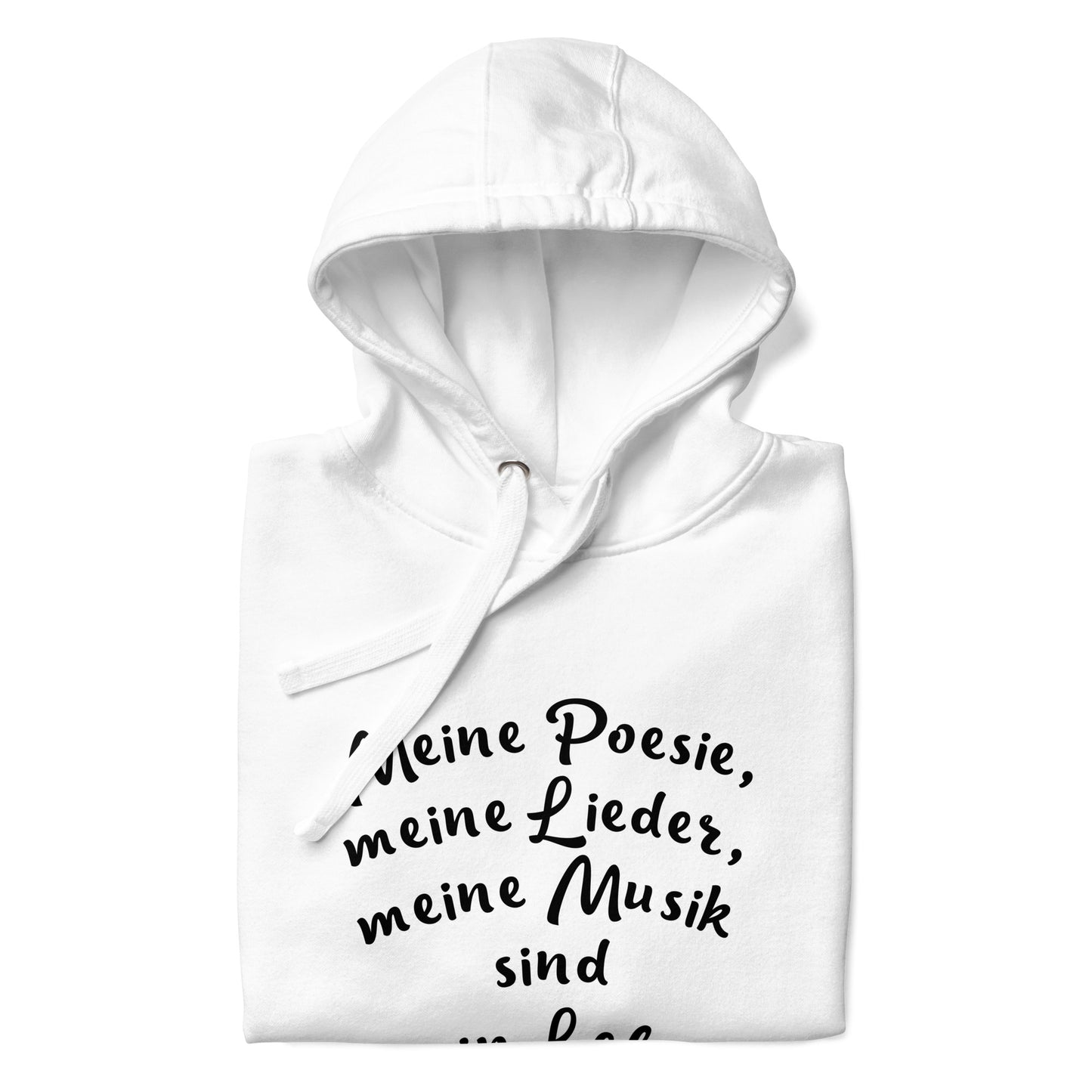 Premium Unisex Hoodie / Kapuzenpullover Cotton Heritage M2580 'Meine Poesie'