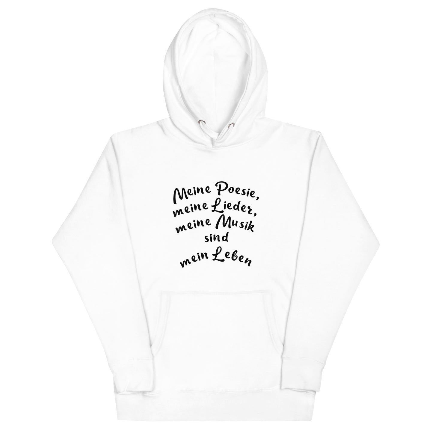 Premium Unisex Hoodie / Kapuzenpullover Cotton Heritage M2580 'Meine Poesie'