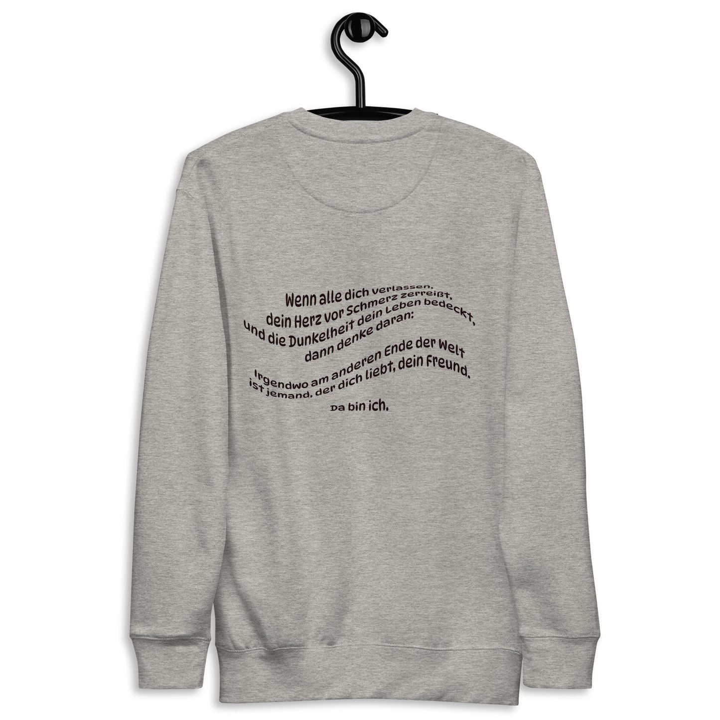 Unisex-Premium-Pullover Cotton Heritage - M2480 'Meine Poesie'