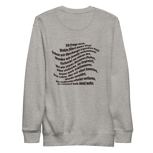 Unisex-Premium-Pullover Cotton Heritage - M2480 'Meine Poesie'