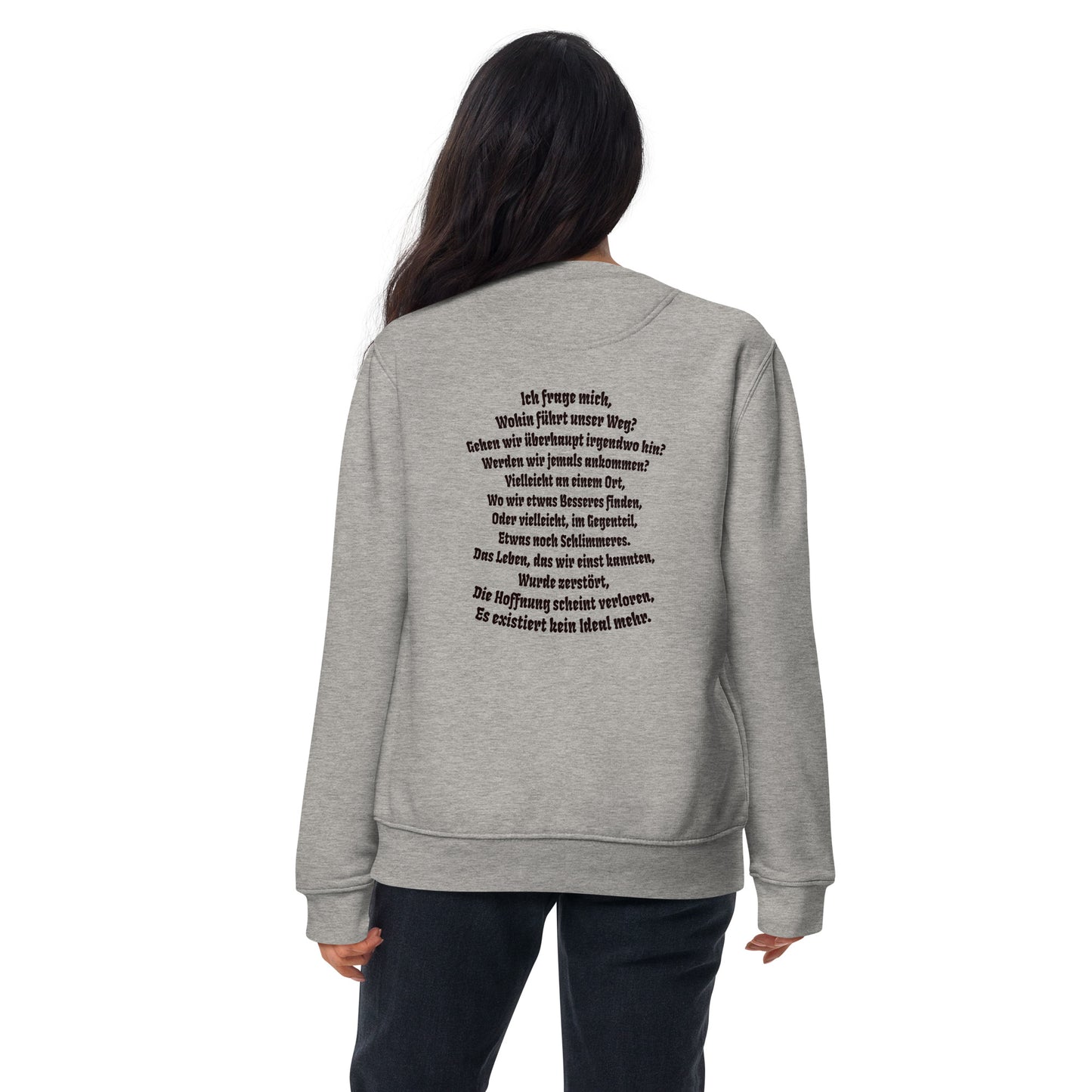 Unisex-Premium-Pullover Cotton Heritage - M2480 'Meine Poesie'