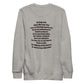 Unisex-Premium-Pullover Cotton Heritage - M2480 'Meine Poesie'