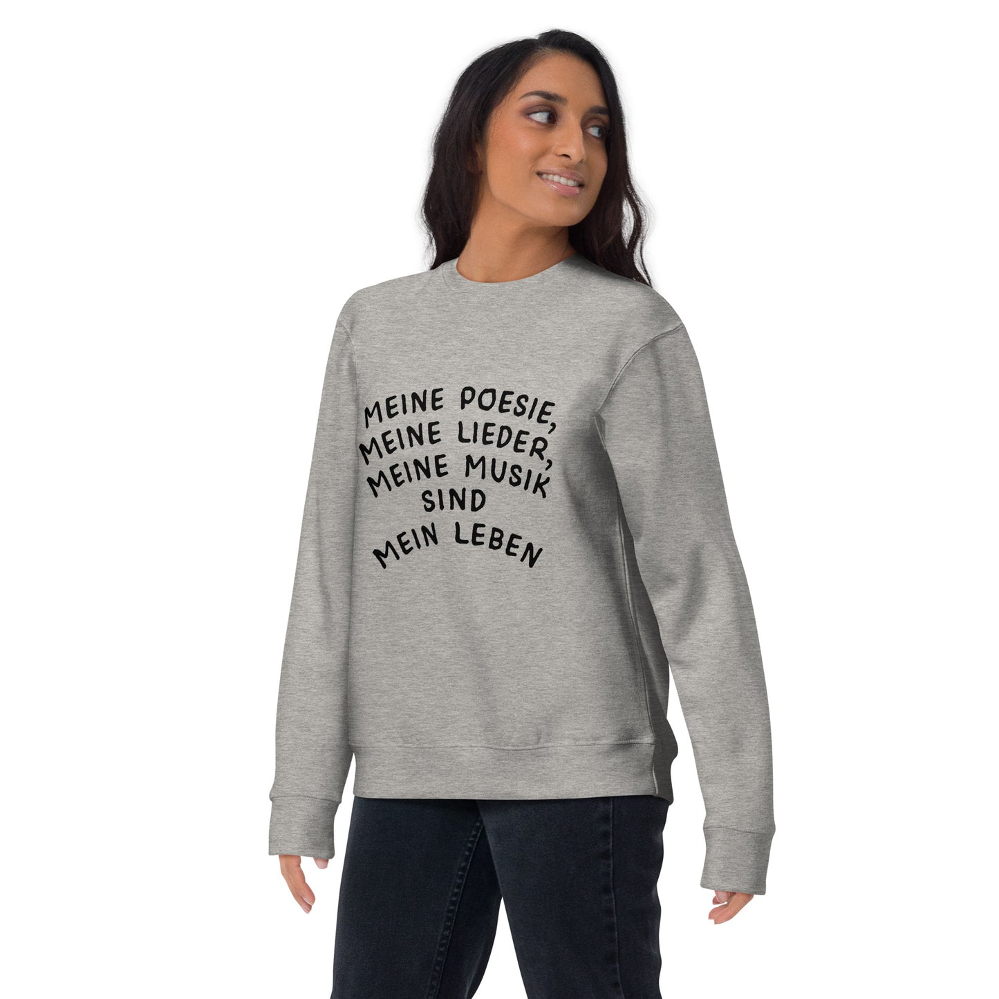 Unisex-Premium-Pullover Cotton Heritage - M2480 'Meine Poesie'