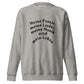 Unisex-Premium-Pullover Cotton Heritage - M2480 'Meine Poesie'