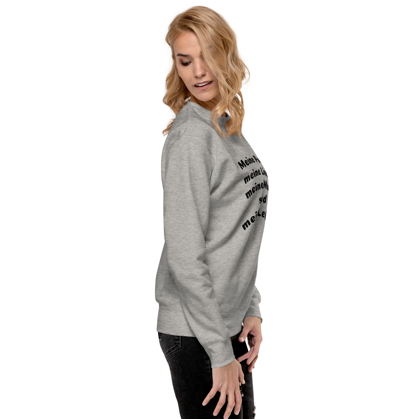 Unisex-Premium-Pullover Cotton Heritage - M2480 'Meine Poesie'