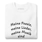 Unisex Premium Pullover | Cotton Heritage M2480 'Meine Poesie'