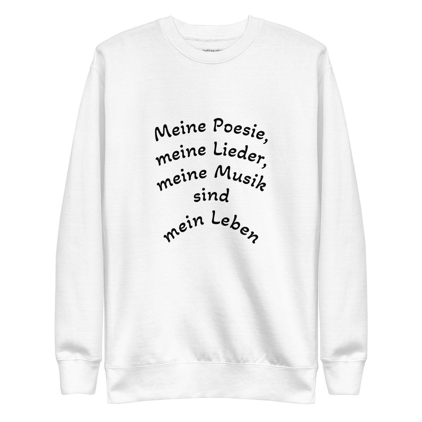 Unisex Premium Pullover | Cotton Heritage M2480 'Meine Poesie'