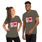 Essenzielles Unisex T-Shirt | Bella + Canvas 3001 'Du bestimmst das Spiel'